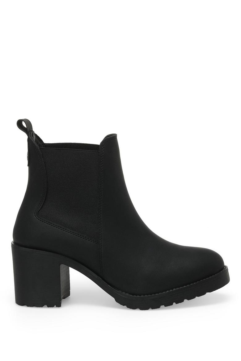 FEMME  NOIR  BOTTINES A TALON  DW21083 2PR