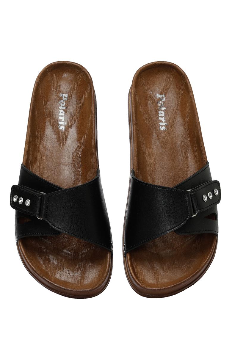  FEMME  NOIR  CHAUSSONS POUR INTÉRIEUR  162582.Z3FX
