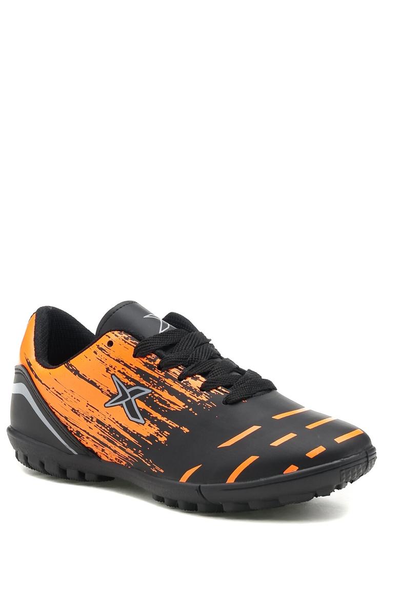  GARÇON  ORANGE FLUO  FOOTBALL CRAMPON DE SALLE  REMY TURF 2FX