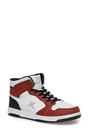  ADOLESCENT UNISEXE  ROUGE  SNEAKER HI  JONES PU HI 3PR