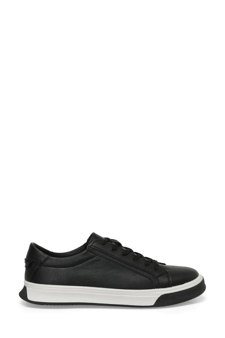  HOMME  NOIR  SNEAKER AVEC SEMELLE LARG  9104 3PR