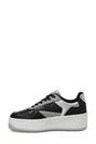  FEMME  NOIR  SNEAKER AVEC SEMELLE LARG  ZETA 3PR