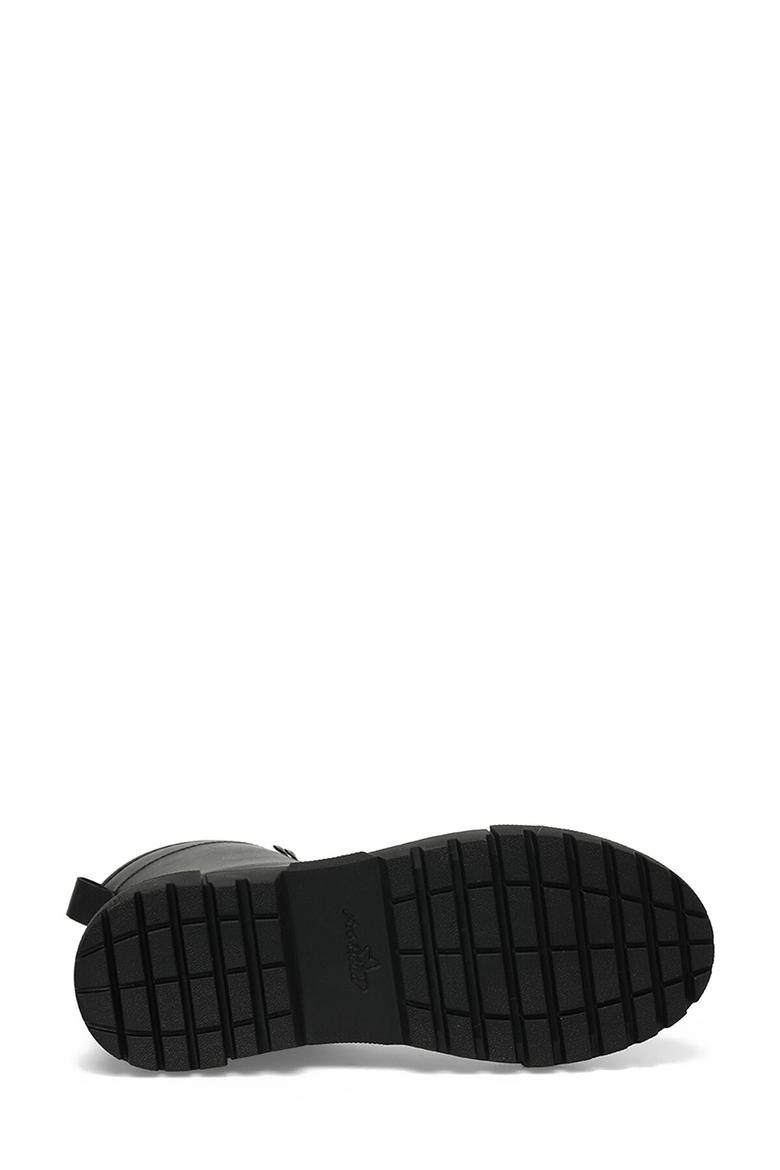  FEMME  NOIR  BOTTES MILITAIRES  CW23116 3PR
