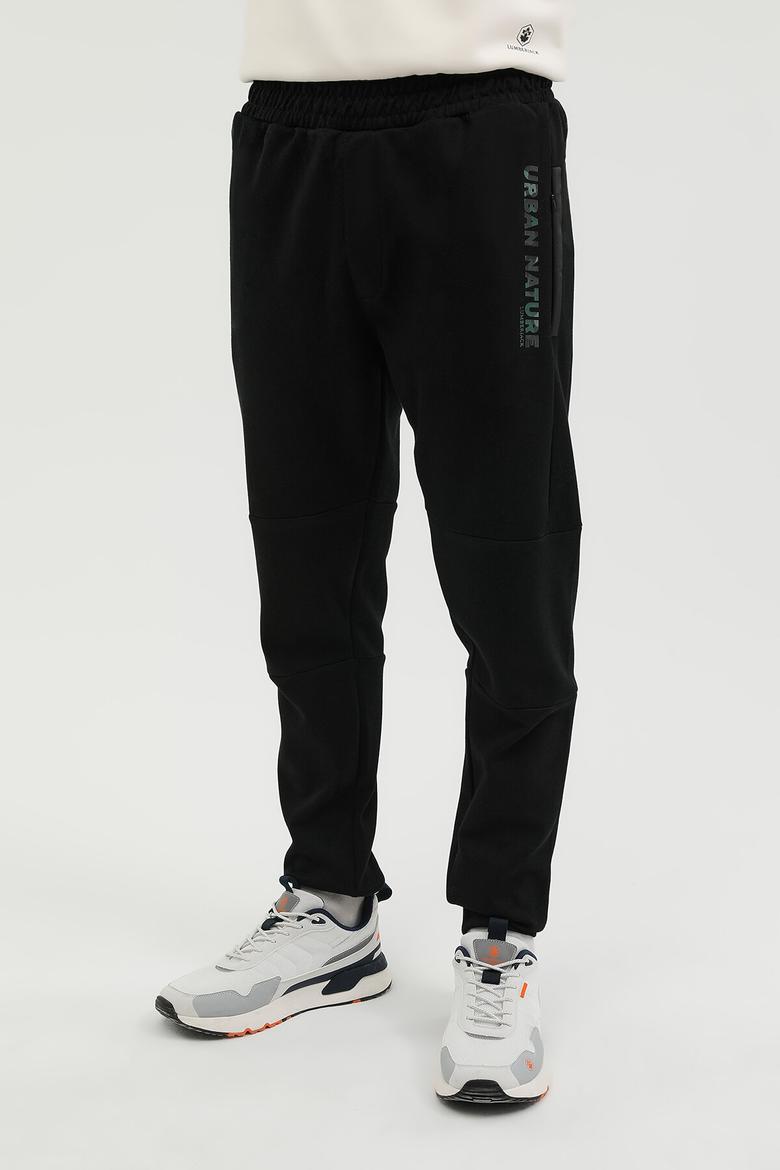  HOMME  NOIR  BAS SEUL  M-SD4010 ARMY JOGGER 2PR