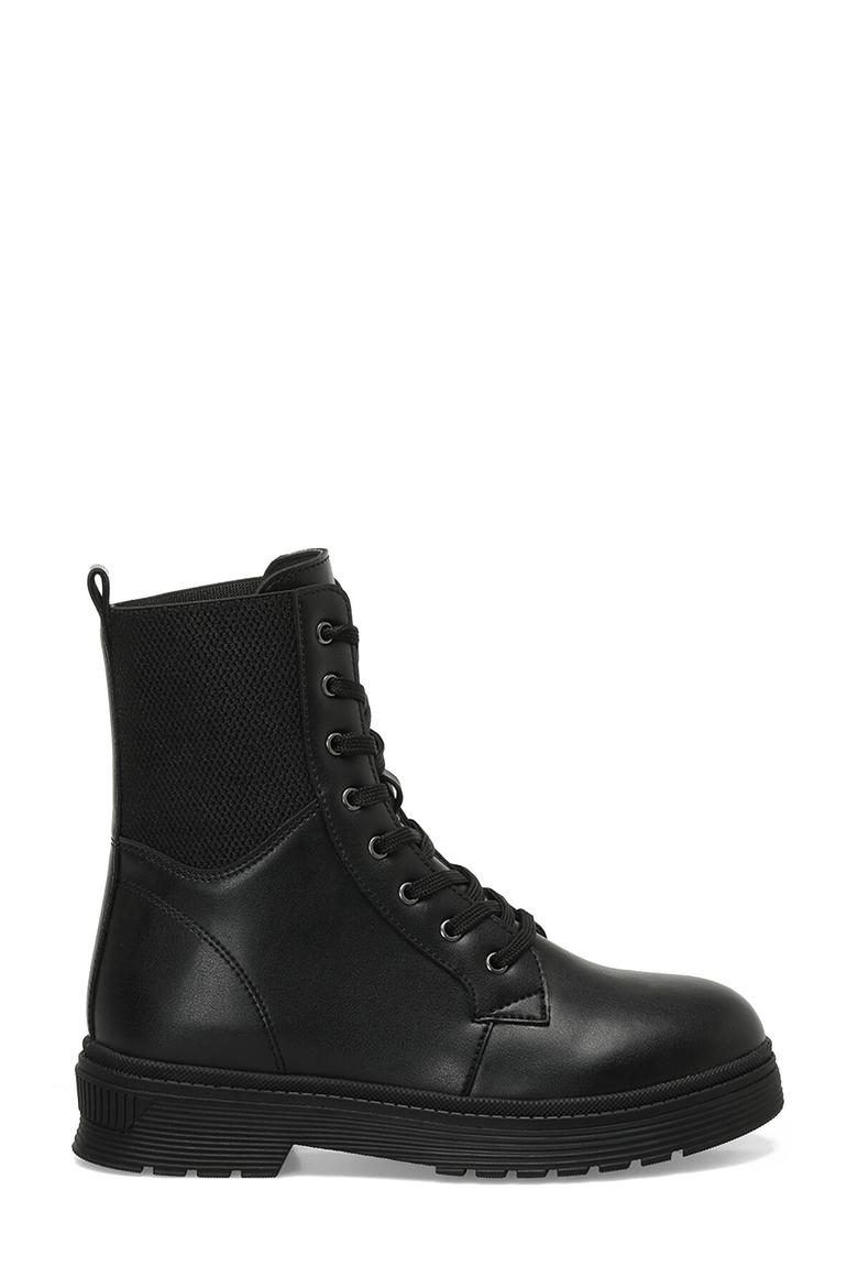  FEMME  NOIR  BOTTINES BASIC DE JOUR  21K-047 3PR