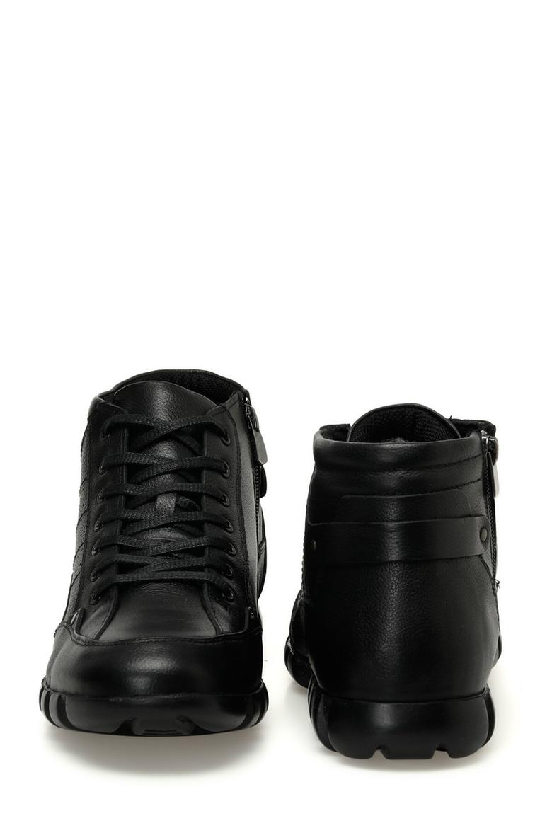  HOMME  NOIR  BOTTINES BASIC DE JOUR  703-B 3PR