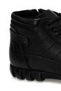  HOMME  NOIR  BOTTINES BASIC DE JOUR  703-B 3PR